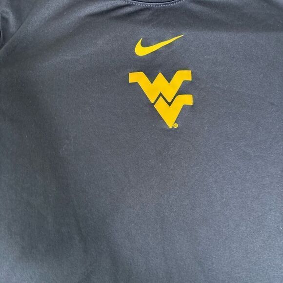 West Virginia Mountaineers Nike Dri-Fit Short Sleeve T Shirt Men’s Size Small - Picture 3 of 11
